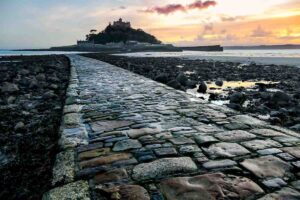 The Causeway to St Michael's Mount, Cornwall
