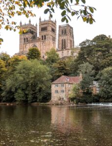 Durham Cathedral and the Old Mill House