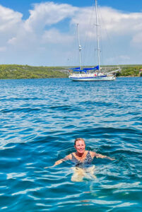 Sea Swimming Croatia sailing holiday