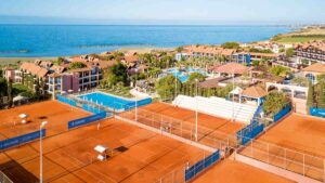 Robinson Club Cyprus tennis courts