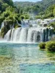 Skadinski Buk Waterfall, Krka National Park, Croatia