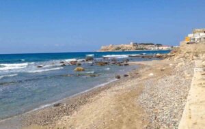 Beach at Rethymno, Crete
