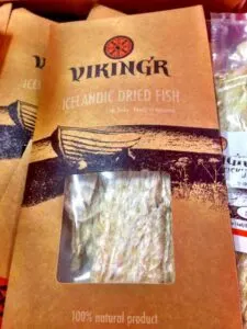 Icelandic dried fish