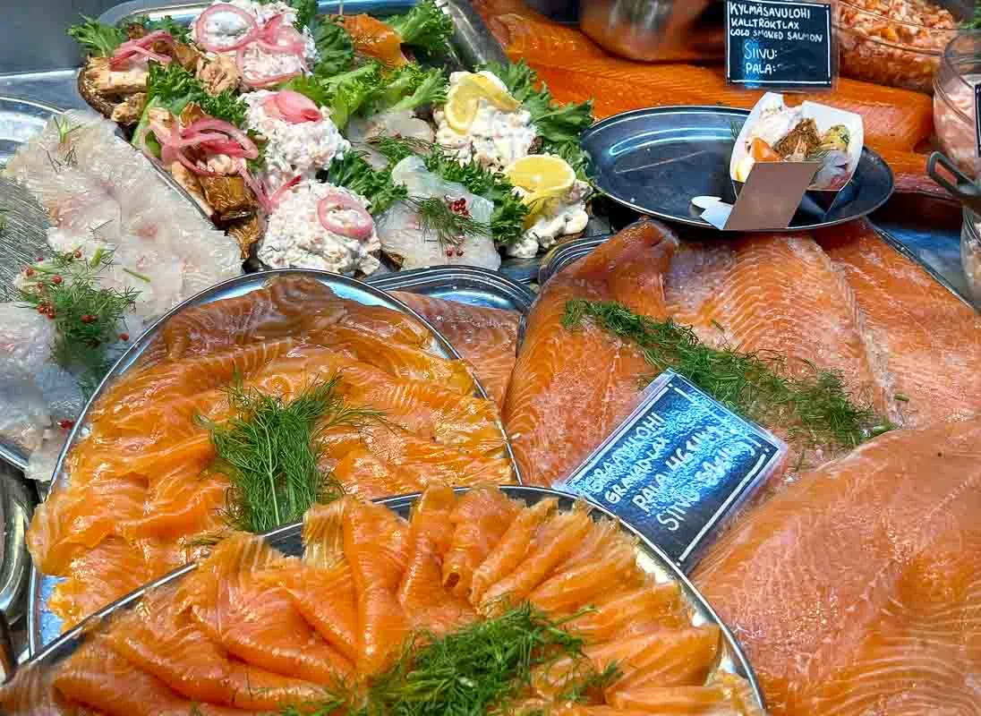 Icelandic smoked salmon and trout