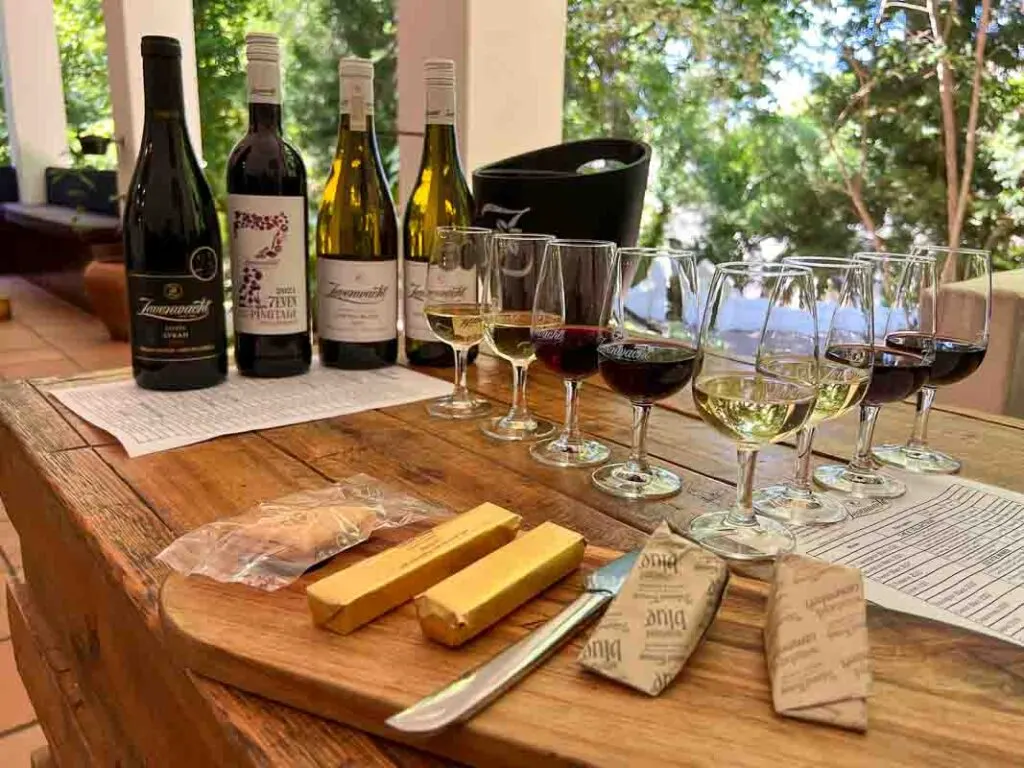 Wine tasting and cheese pairing, Stellenbosch
