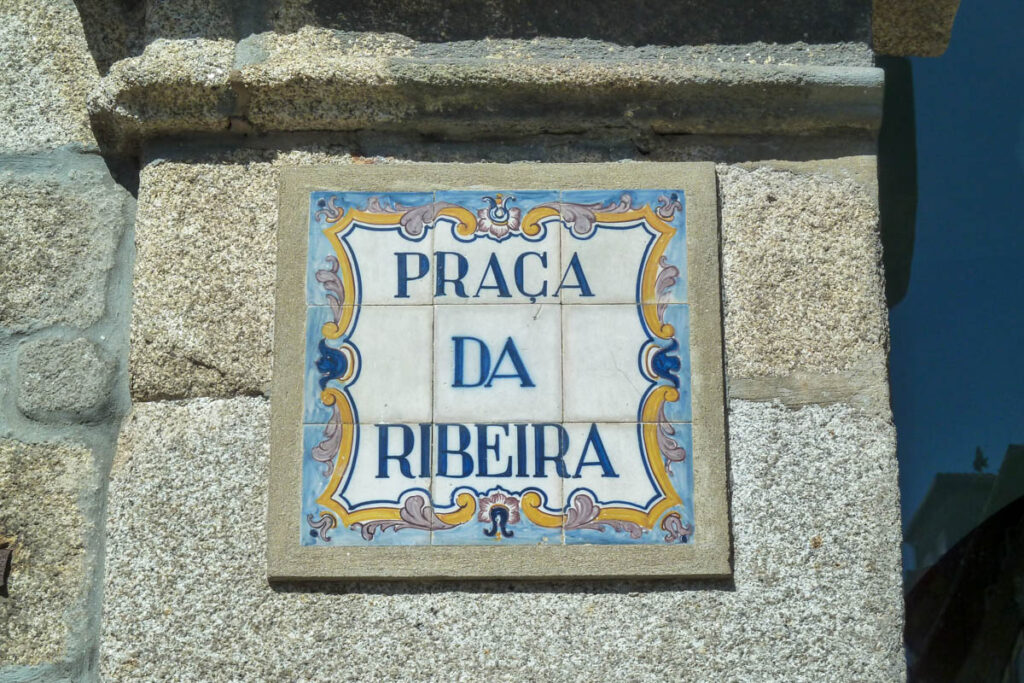Azulejo tiles in Porto