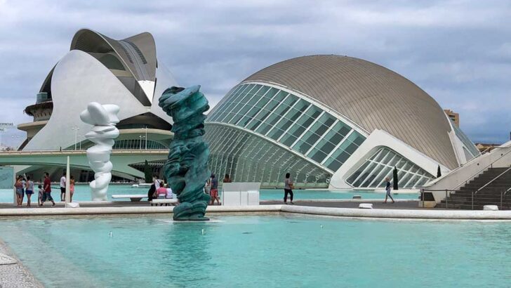 City of Arts and Sciences in Valencia, Spain