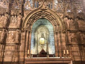 Interior Valencia Cathedral, Spain