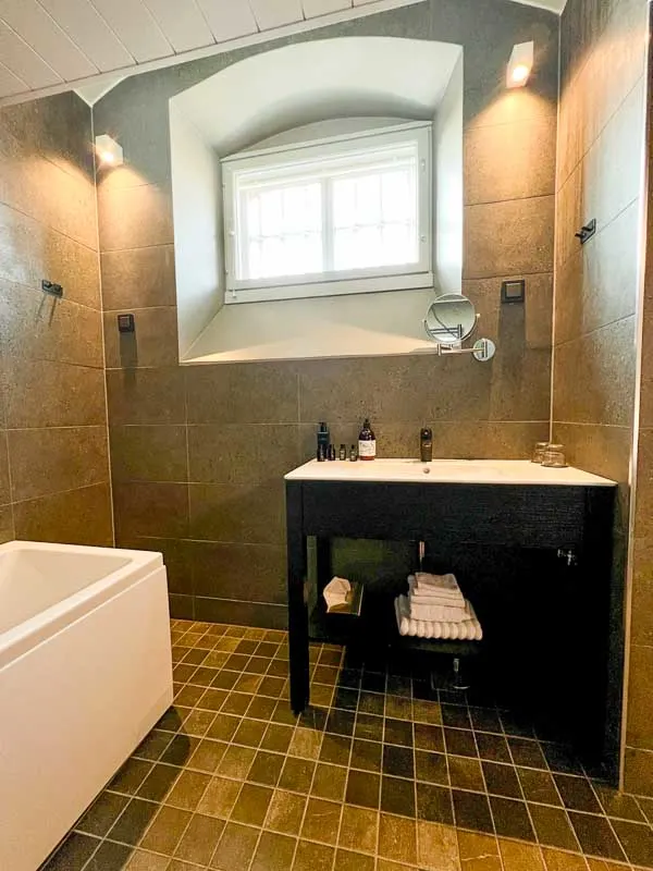 Bathroom, Hotel Kakola, Turku, Finland