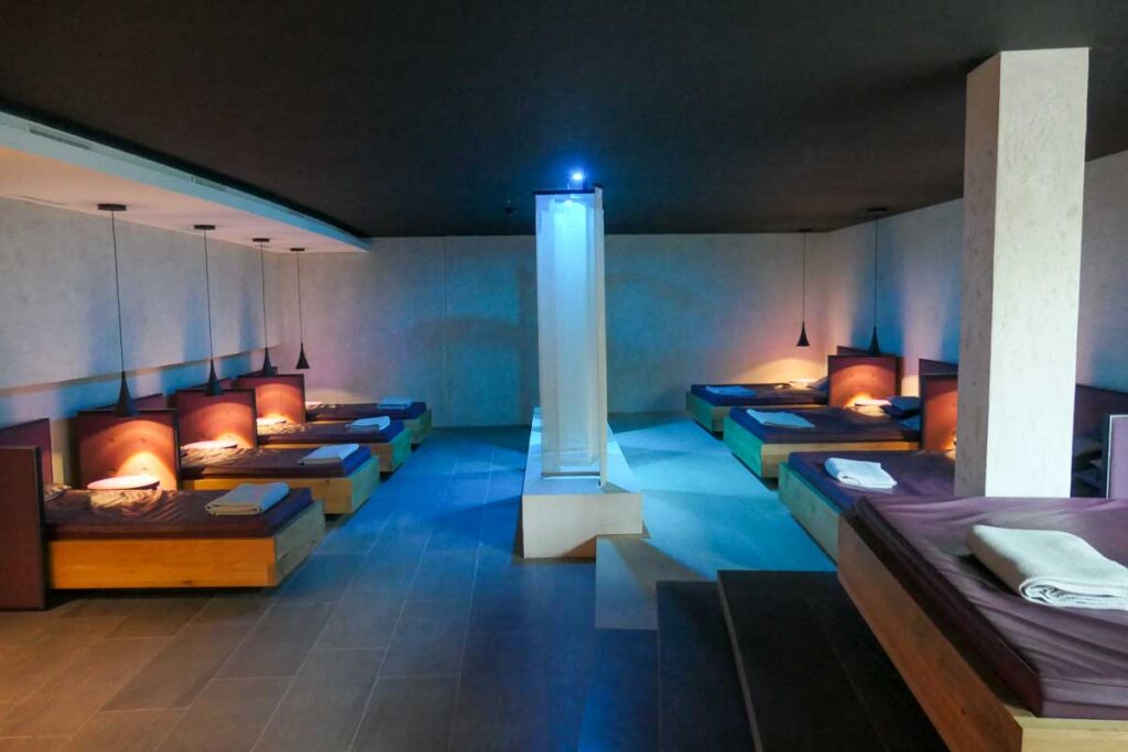 Relaxation room, Elisabeth Hotel Spa, Mayrhofen, Austria