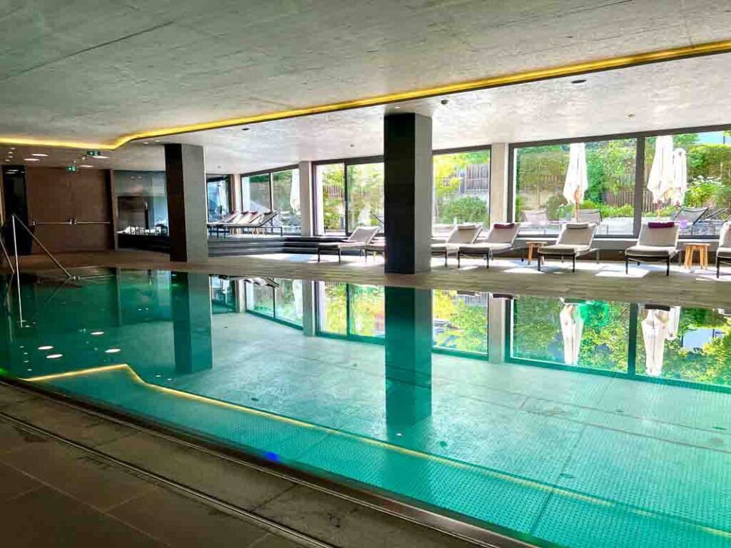 Pool, Elisabeth Hotel, Mayrhofen, Austria