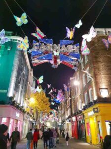 Carnaby Street Christmas Lights London