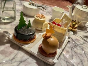 Festive afternoon tea at The Londoner, London