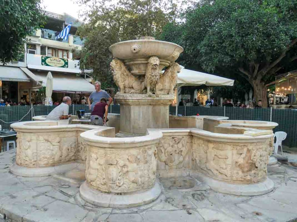Morosini Fountain, Heraklion Crete