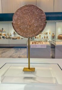 Phaistos Disc at Heraklion Archaeological Museum, Crete