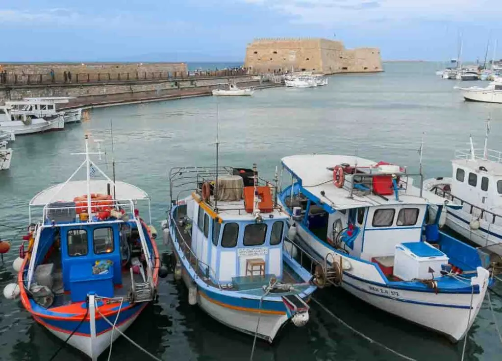 The Old Harbour, Heraklion, Crete