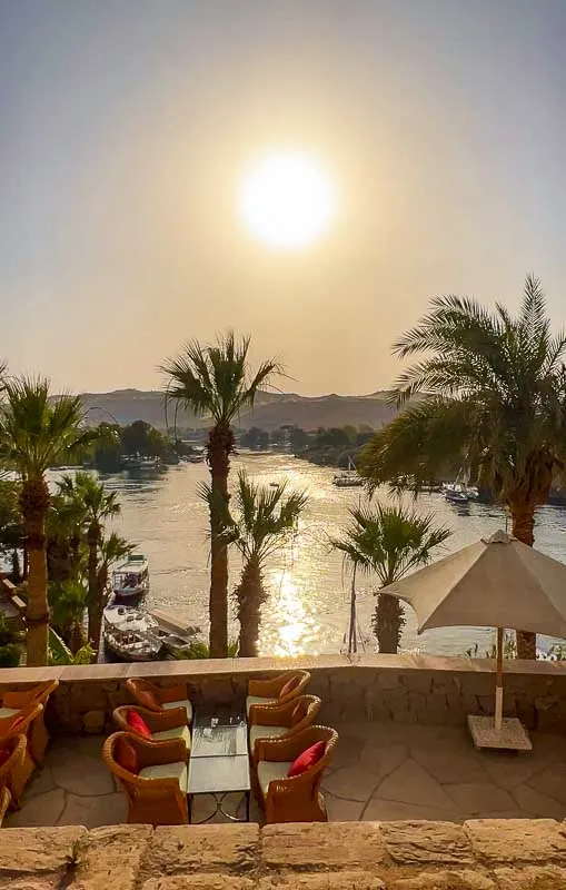 The Terrace, Old Cataract Hotel, Aswan