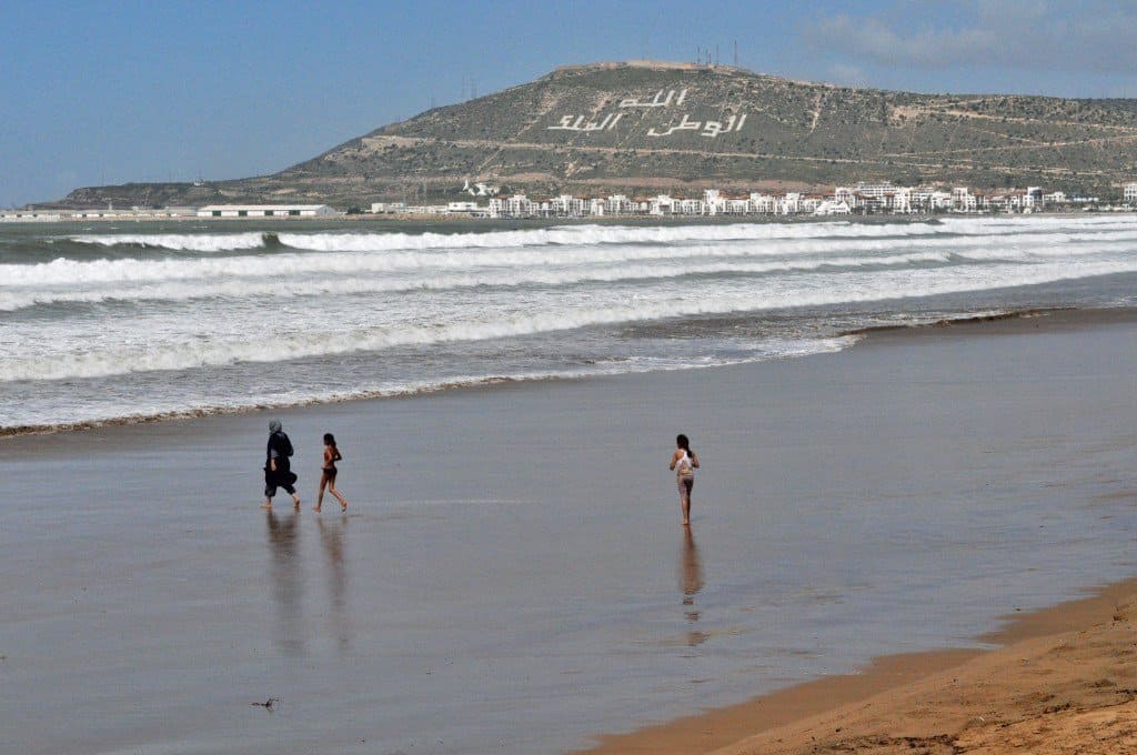 Agadir Beach, Morocco